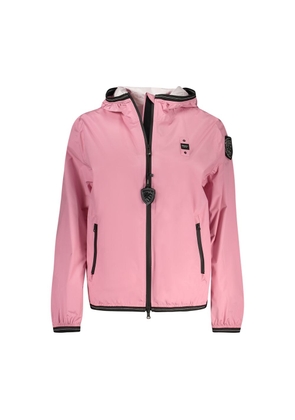 Blauer Pink Elastane Shell Jacket - XS