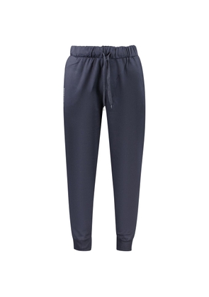 Superga Blue Cotton Joggers (Workout Pants) - M