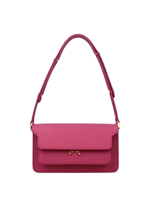 Marni Pink Leather Shoulder Bag