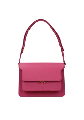 Marni Pink Leather Shoulder Bag