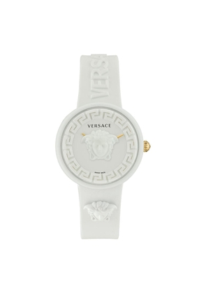 Versace White Synthetic Sport Watch