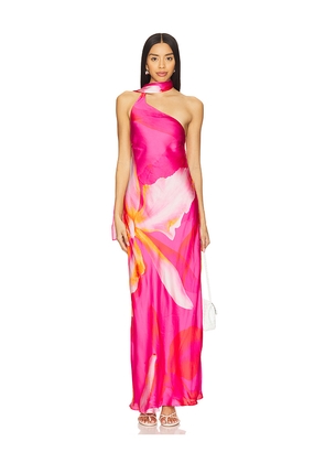 Cin Cin Hera Maxi Dress in Pink. Size M. Also in S.