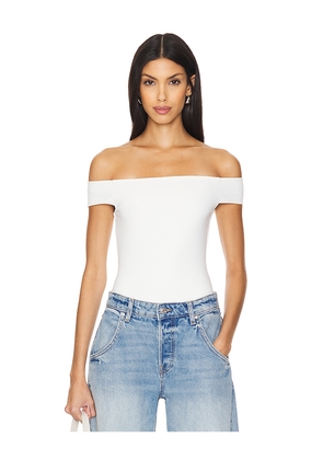 Free People x REVOLVE Off To The Races Bodysuit in Ivory. Size L. Also in M.