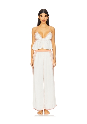 Free People x Intimately Fp Anywhere With You Lounge Set In Jett Stream in Ivory. Size L. Also in XL.
