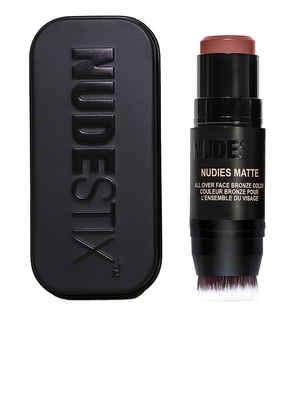 NUDESTIX Nudies Matte All Over Face Bronze Color in Rose.