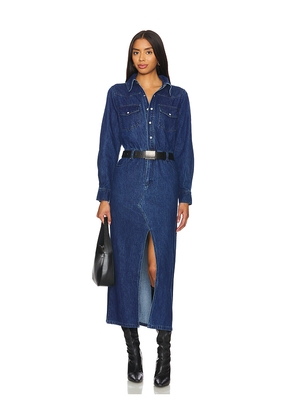 Steve Madden Dakoda Dress in Denim-Dark. Size 2. Also in 4.