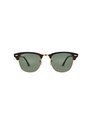 Ray-Ban Clubmaster Classic in Brown.