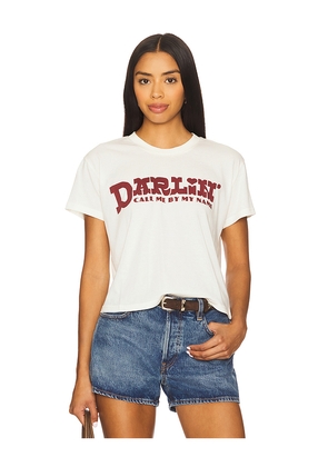 Sendero Provisions Co. Darlin' Crop Tee in Ivory. Size S. Also in XS.