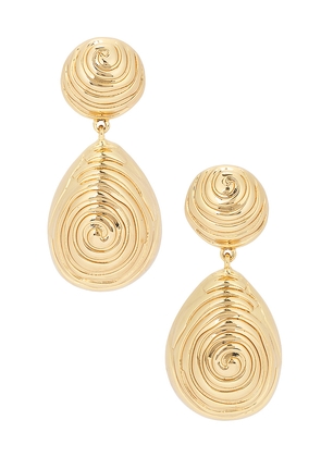 petit moments Sunspell Earrings in Metallic Gold.