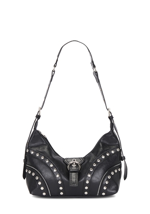 petit moments Buckle Up Bag in Black.