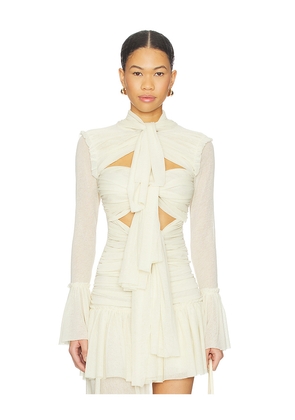 SIEDRES Luna Top in Cream. Size M. Also in XS.