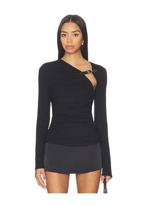 superdown Analeah Buckle Top in Black. Size M. Also in XS.