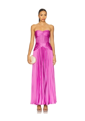 AMUR Del Gown in Mauve. Size 4. Also in 6.