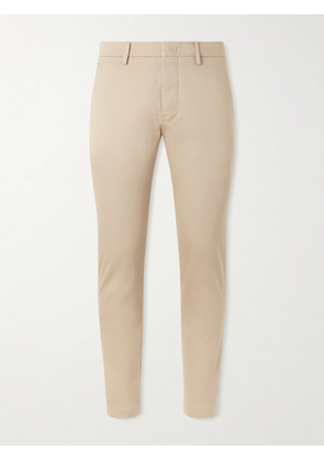 NN07 - Theo 1420 Tapered Organic Cotton-Blend Twill Chinos - Men - Neutrals - 28W 32L