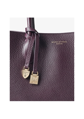 Womens Aspinal Of London London Leather Tote Bag