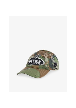Mens Who Decides War By Ev Bravado Dale Camo Cotton Baseball Cap
