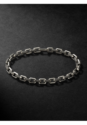 David Yurman - Streamline® Sterling Silver Diamond Chain Bracelet - Men - Silver - M
