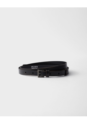 Leather belt