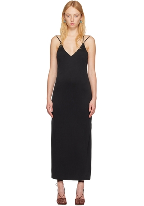 THIRD FORM Black Form Cross Back Midi Dress