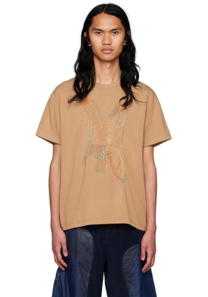 Andersson Bell Beige Essential T-Shirt
