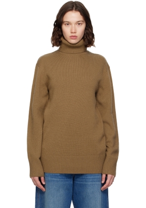 TOTEME Brown Cashmere Turtleneck