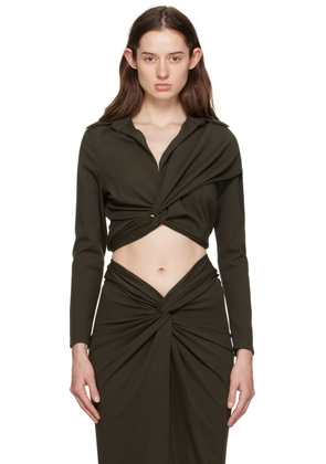 Gauge81 Brown Vallera Blouse