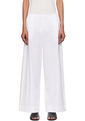 Max Mara White Rio Trousers