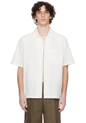 OUR LEGACY White Box Shortsleeve Shirt