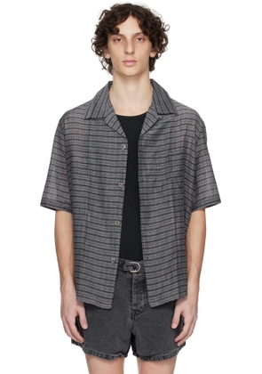 OUR LEGACY Gray Heusen Shortsleeve Shirt