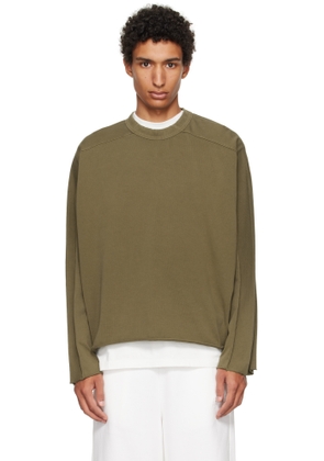 Entire Studios Khaki Heavy Long Sleeve T-shirt