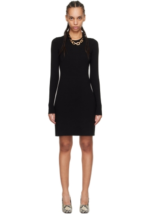 Rabanne Black Knitted Minidress