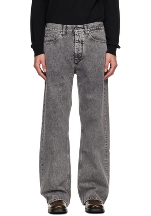 HOPE Gray Loose-Fit Criss Jeans