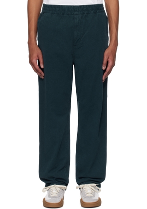Carhartt Work In Progress Green Flint Trousers