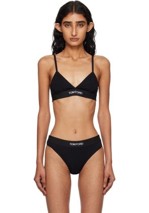 TOM FORD Black Modal Signature Bra