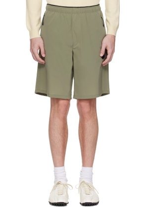 Moncler Khaki Matt B Swim Shorts