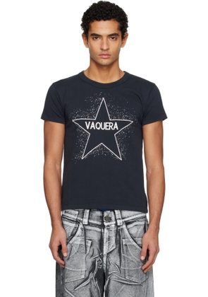 VAQUERA Black 'Vaquera' Star T-shirt