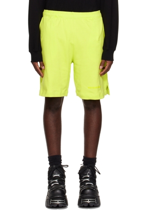 VTMNTS Yellow Drawstring Shorts