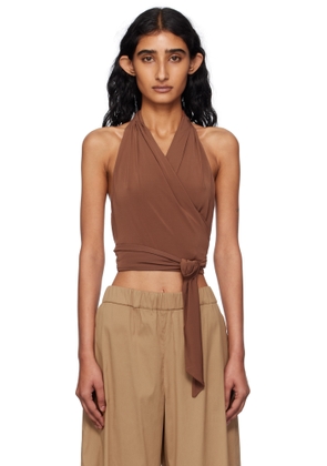 Max Mara Brown Plinio Top
