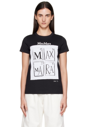 Max Mara Black Colibri T-shirt