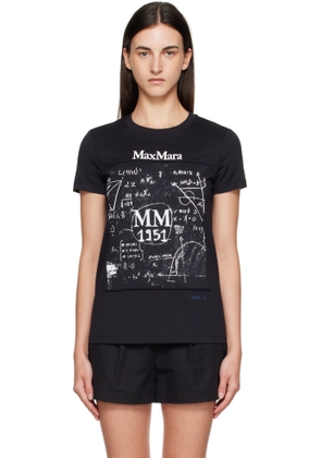Max Mara Black Colibri T-shirt