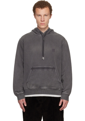 WOOYOUNGMI Gray Back Logo Hoodie