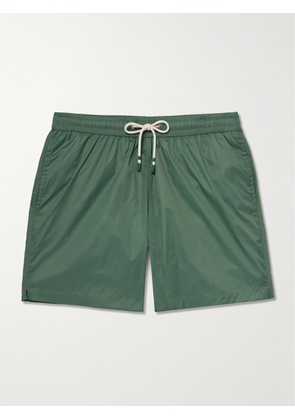 Hartford - Slim-Fit Mid-Length Recycled Swim Shorts - Men - Green - S