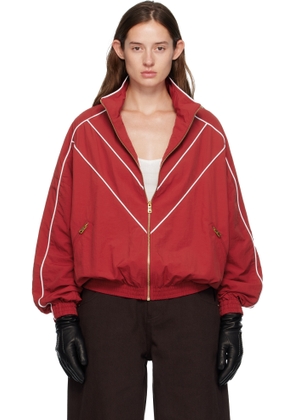 WILLY CHAVARRIA Red Bad Boy Track Jacket