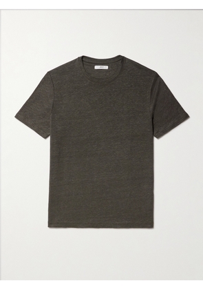 Mr P. - Linen T-Shirt - Men - Green - XS