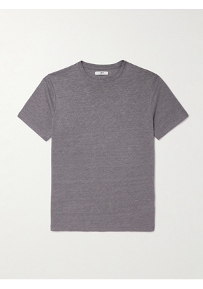 Mr P. - Linen T-Shirt - Men - Purple - XS