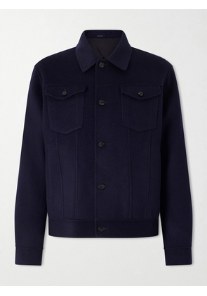 Mr P. - Double-Faced Wool and Cashmere-Blend Jacket - Men - Blue - XS