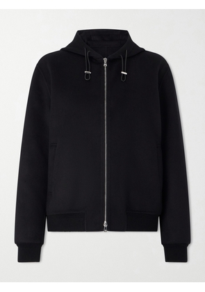 Mr P. - Double-Faced Wool and Cashmere-Blend Hooded Jacket - Men - Black - XS