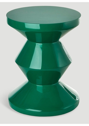 POLSPOTTEN Zig Zag Stool -  Furniture Green One Size