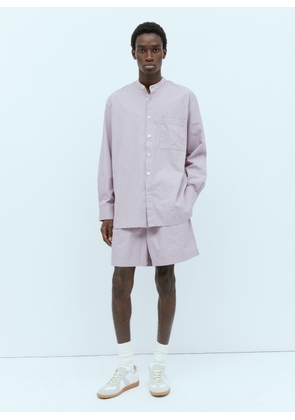 Tekla X Birkenstock Band Collar Shirt -  Shirts Purple S