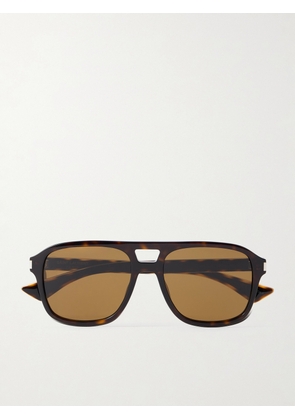 SAINT LAURENT - Aviator-Style Tortoiseshell Acetate Sunglasses - Men - Tortoiseshell